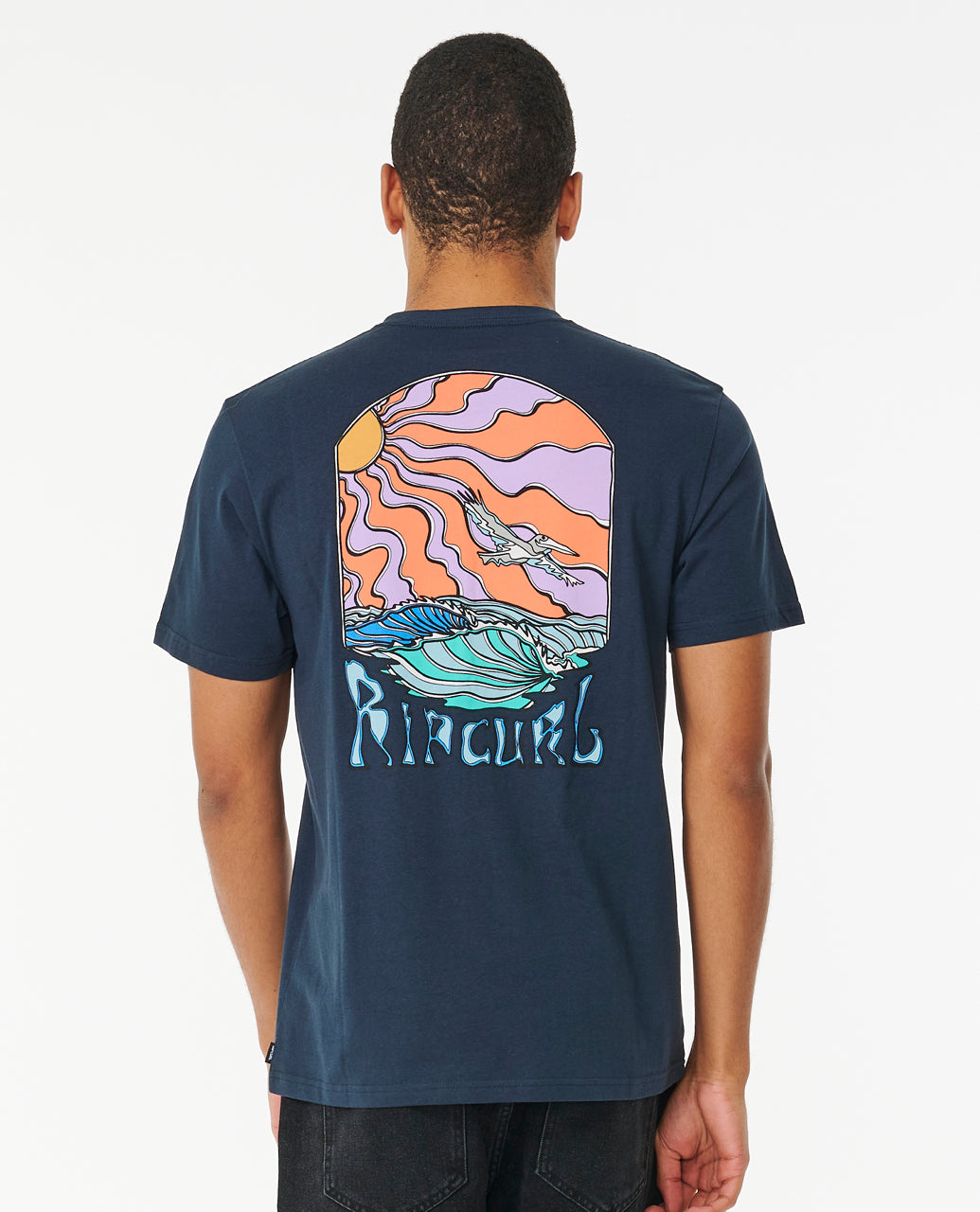 [ONLINE EXCLUSIVE] Rip Curl Men Rayzed And Hazed Tee 0D6MTE
