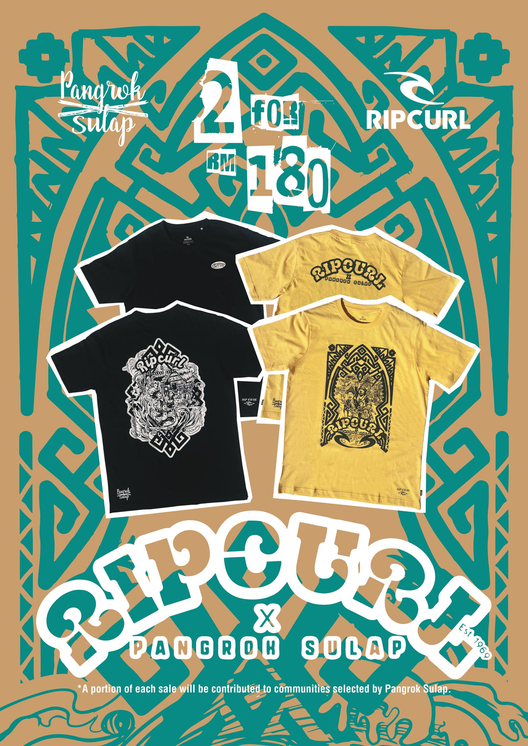RIP CURL X PANGROK SULAP
