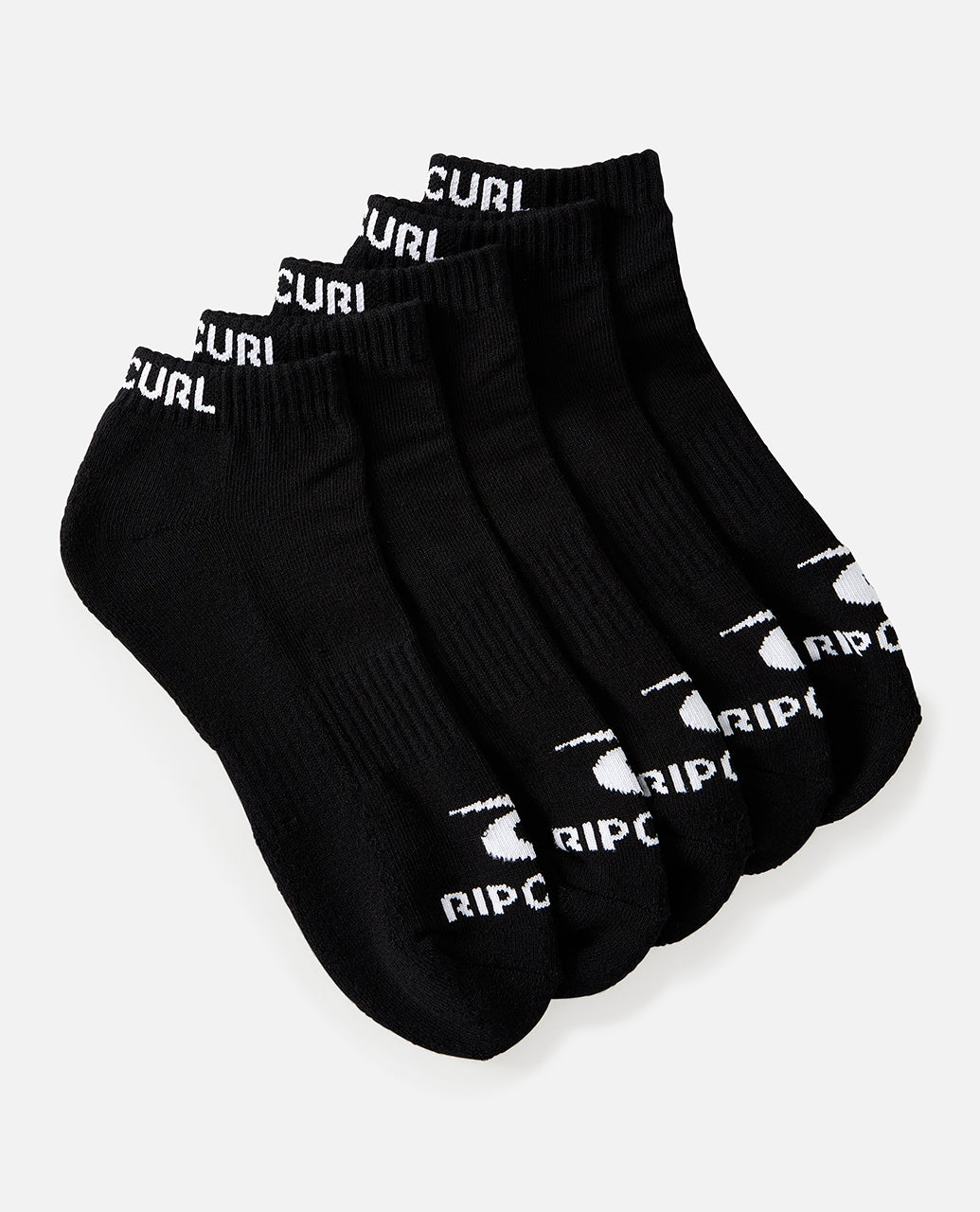 Rip Curl Men Brand Ankle Sock 5-Pk 006MSO