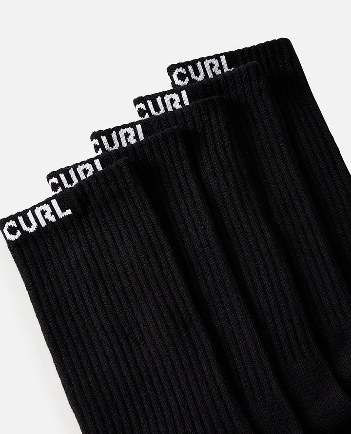 Rip Curl Men Brand Crew Sock 5-Pk 007MSO