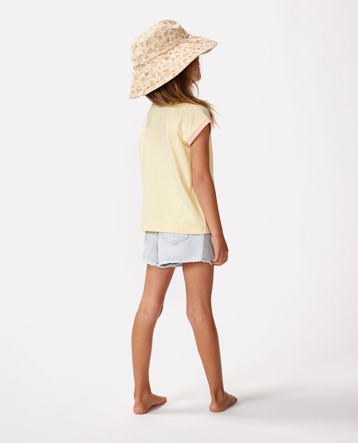 Rip Curl Girl La Tropica Slogan Tee -Girl 00OJTE