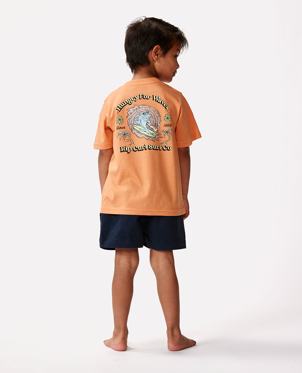 Rip Curl Boy Shred Town Art Tee - Boy 00ZTTE