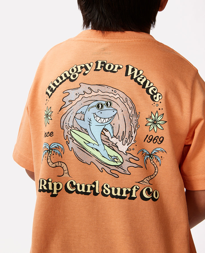 Rip Curl Boy Shred Town Art Tee - Boy 00ZTTE