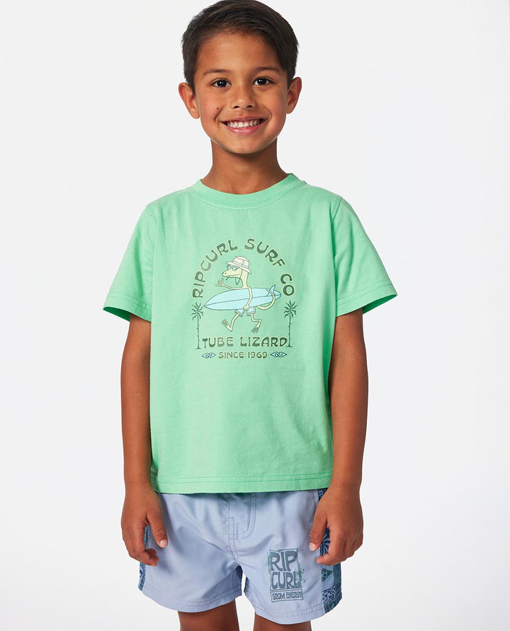 Rip Curl Boy Grom Energy Lizard Tee - Boy 021TTE