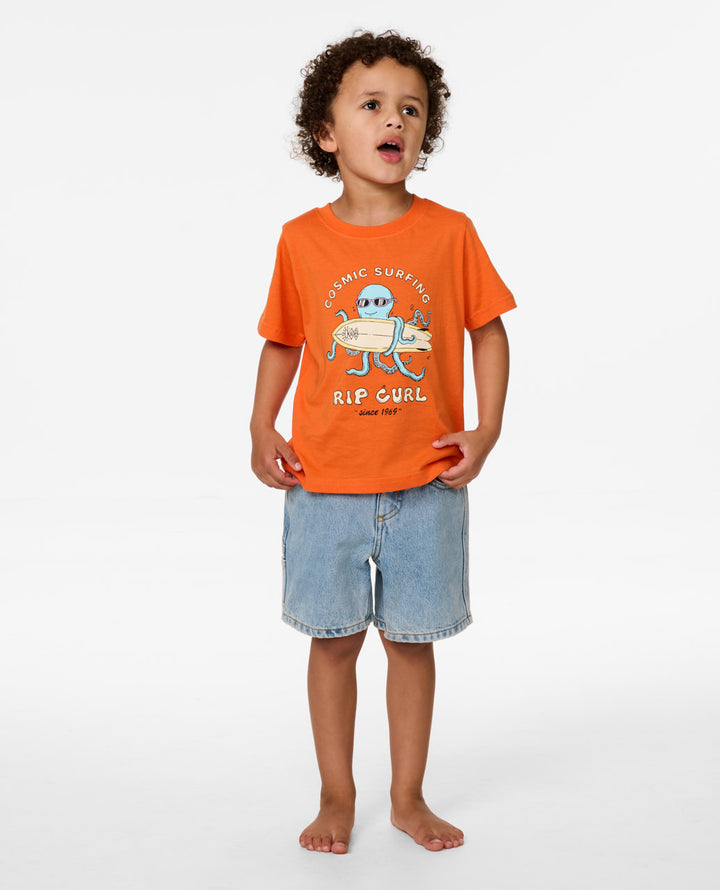 Rip Curl Boy Cosmic Surfing Tee -Boy 02JTTE