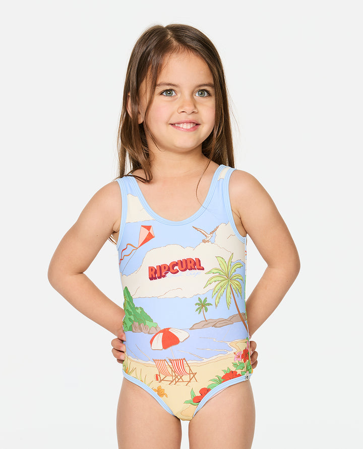 Rip Curl Girl Road Trip One Piece Girl 02RJSW