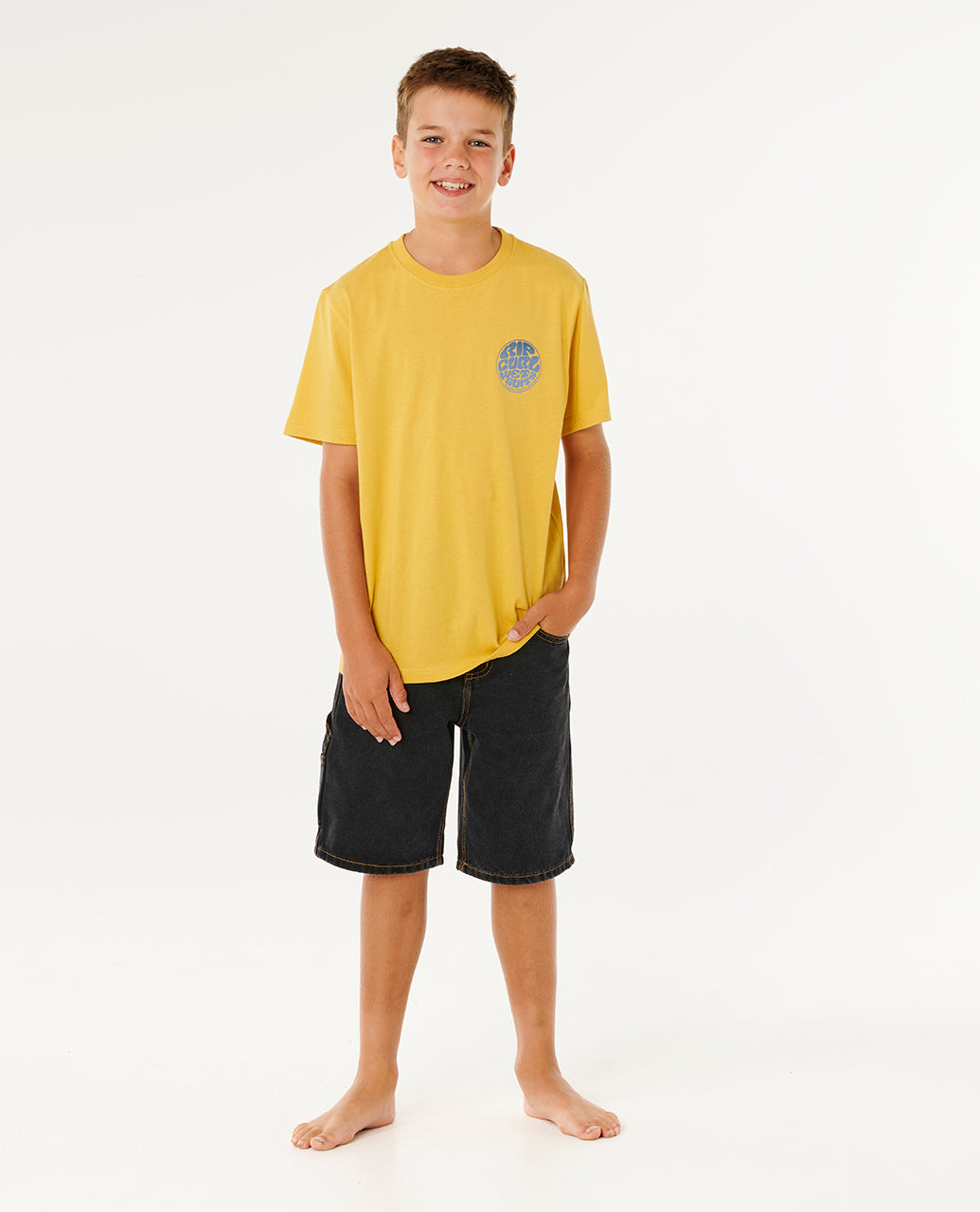 Rip Curl Boy Wetsuit Icon Tee -Kids 049BTE