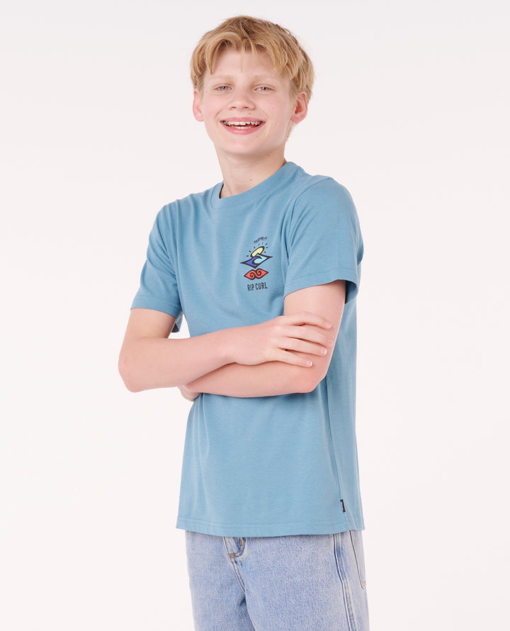 Rip Curl Boy Search Icon Tee -Boy 04ABTE