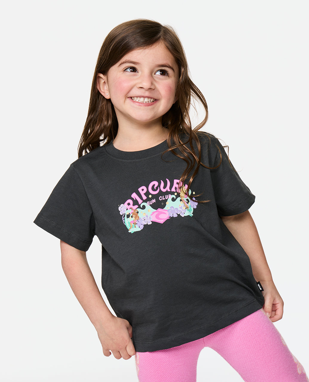 Rip Curl Girl Sunshine Club Band Tee - Girl 054JTE