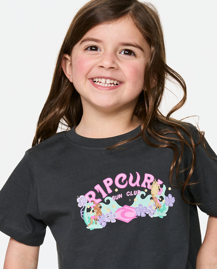 Rip Curl Girl Sunshine Club Band Tee - Girl 054JTE