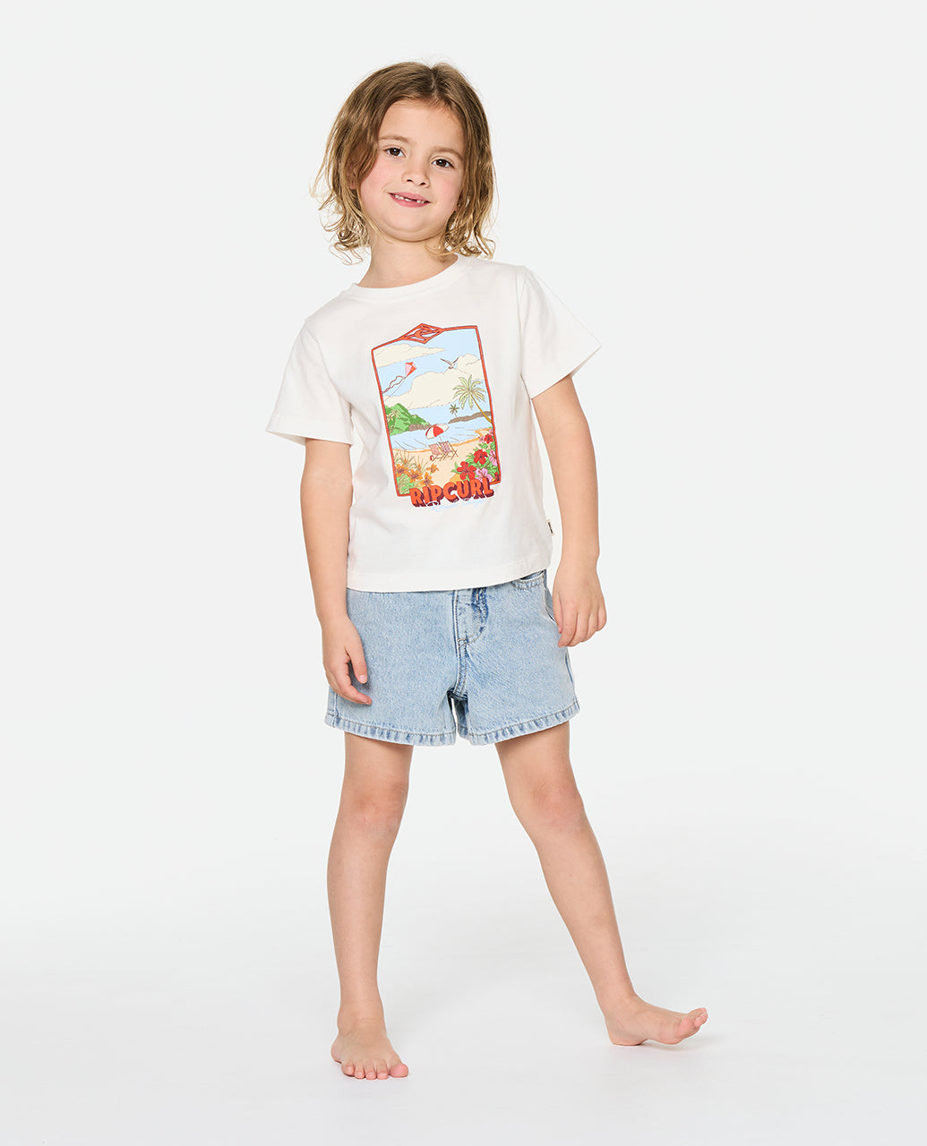 Rip Curl Girl Surf Vista Tee Girl 059JTE