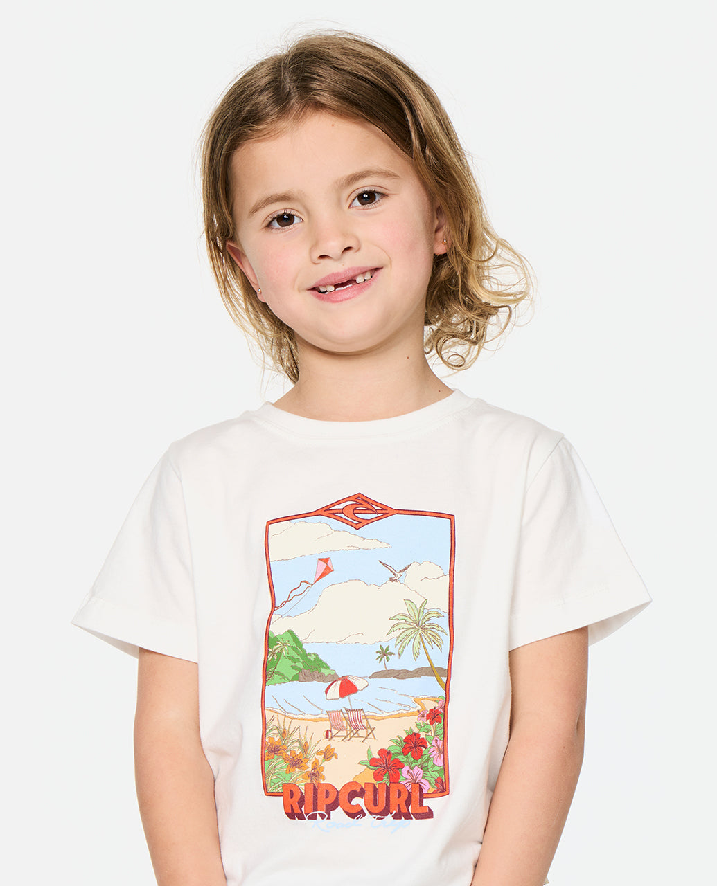 Rip Curl Girl Surf Vista Tee Girl 059JTE