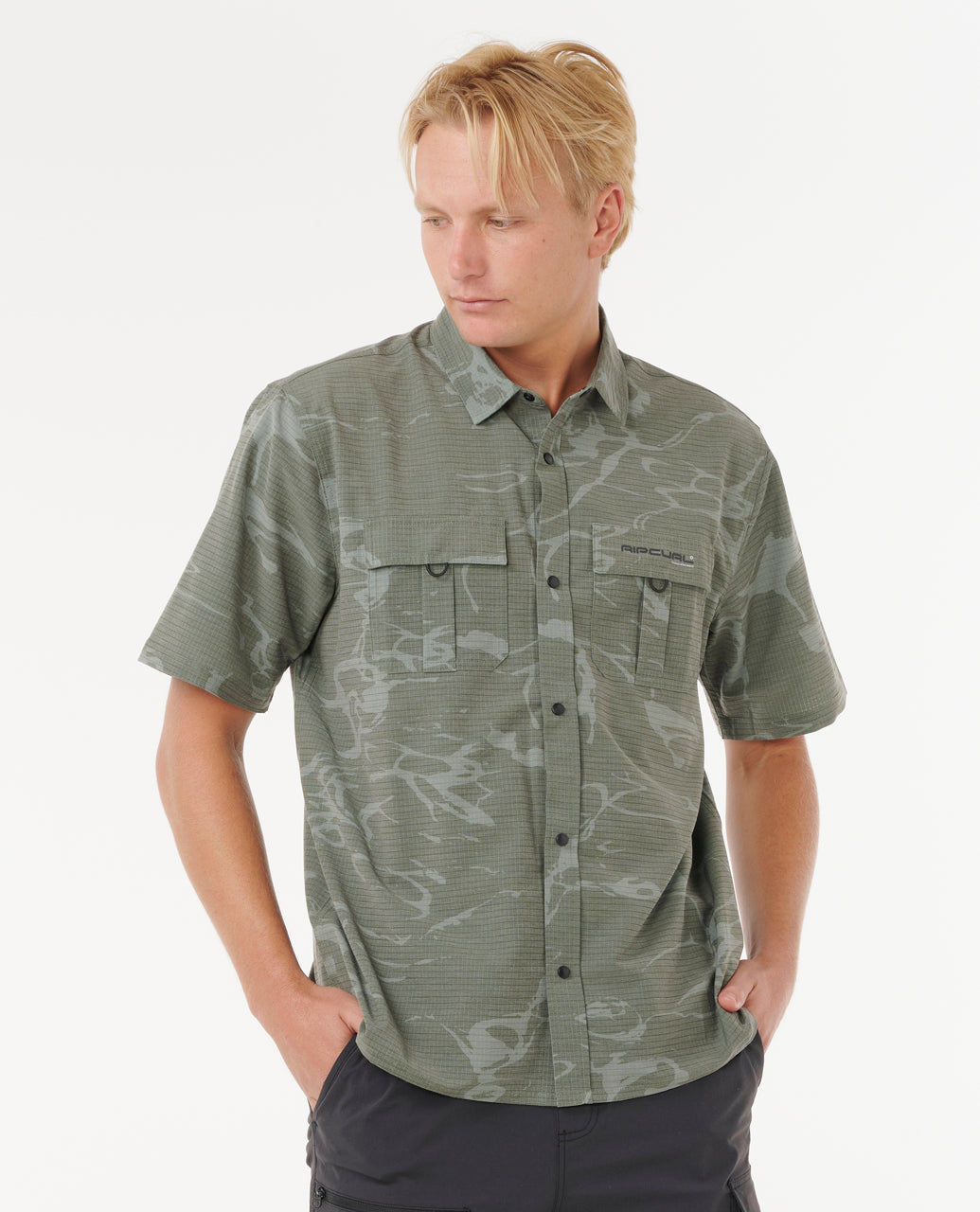 Rip Curl Men Search Aerotech 4Way S/S Shirt 05OMSH