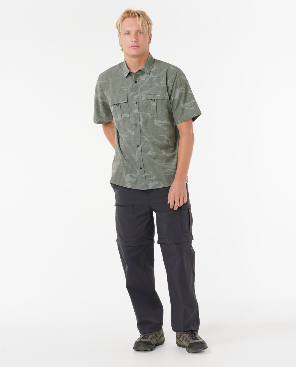 Rip Curl Men Search Aerotech 4Way S/S Shirt 05OMSH