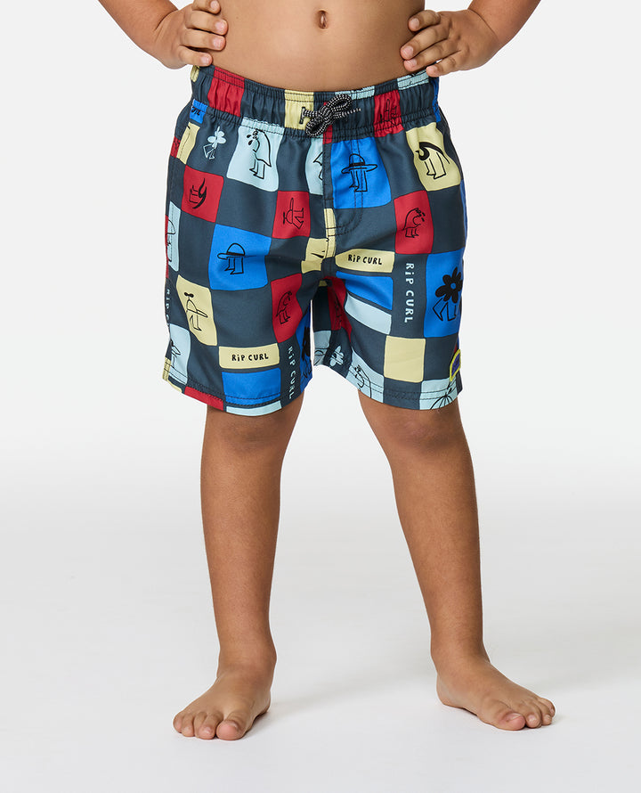 Rip Curl Boy Surf Check Volley-Boy 05UTBO