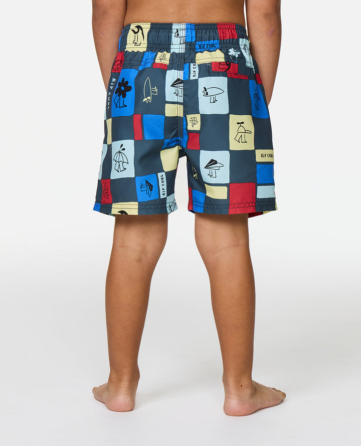 Rip Curl Boy Surf Check Volley-Boy 05UTBO