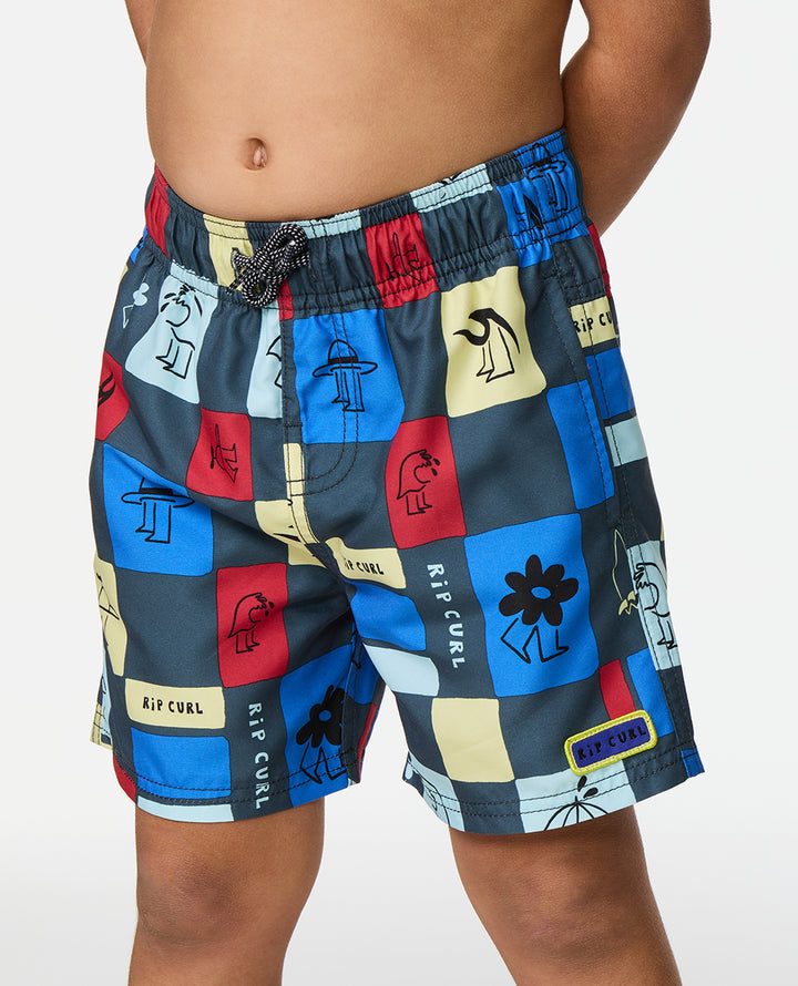 Rip Curl Boy Surf Check Volley-Boy 05UTBO