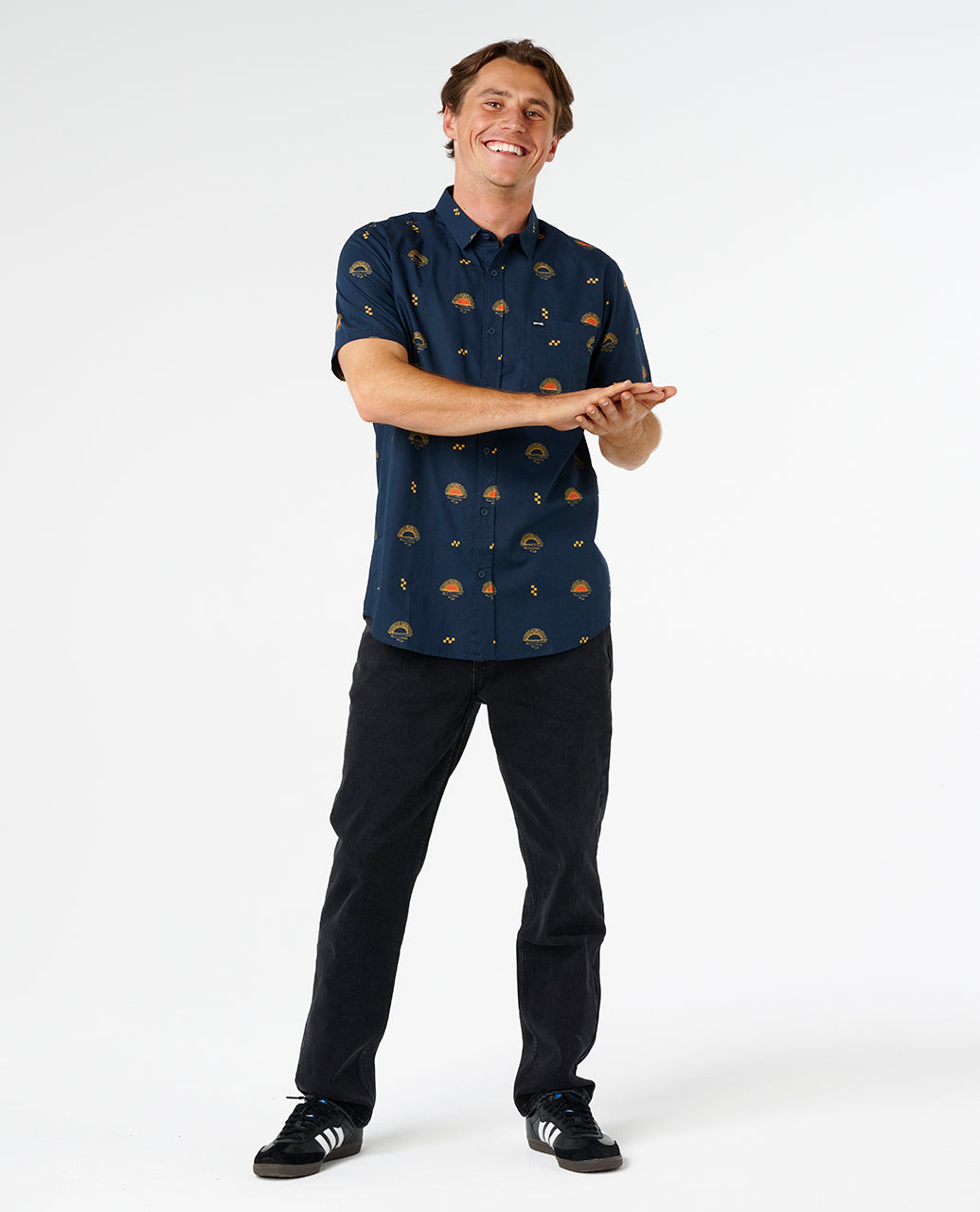 Rip Curl Men Hypno Micro S/S Shirt 06MMSH