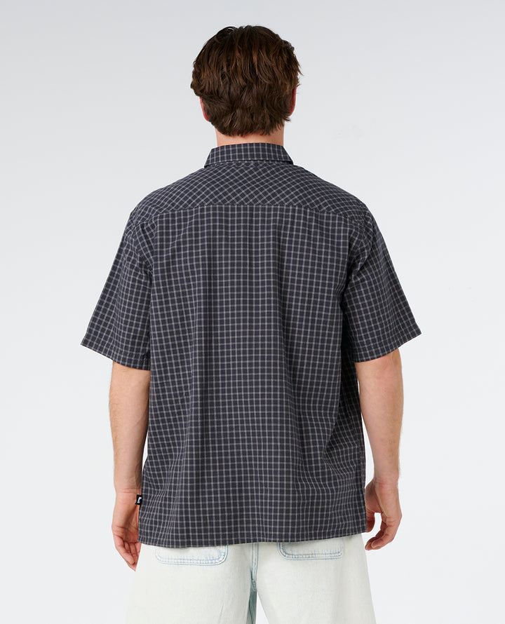 Rip Curl Men Liquid Trips Check S/S Shirt 06WMSH