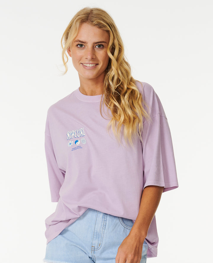 Rip Curl Women Cosmic Dreams Heritage Tee 07CWTE