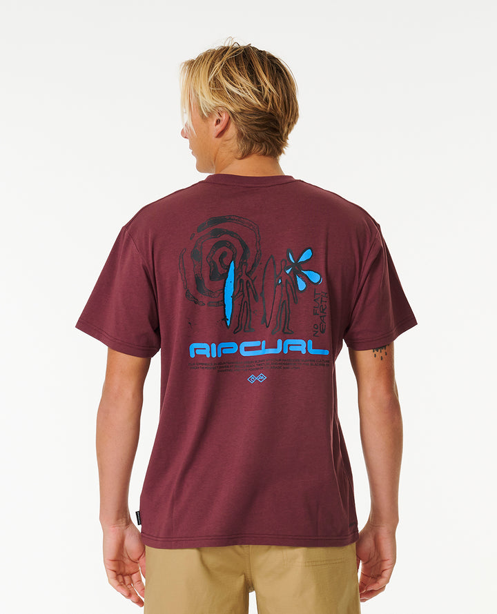 Rip Curl Men Vaporcool Journeys Trip Tee 0AFMTE