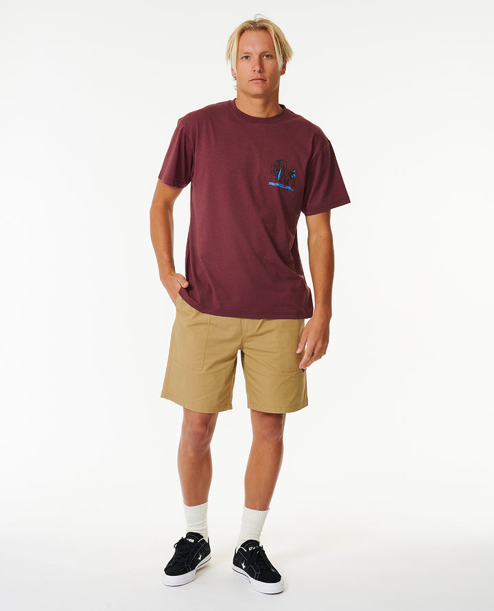 Rip Curl Men Vaporcool Journeys Trip Tee 0AFMTE