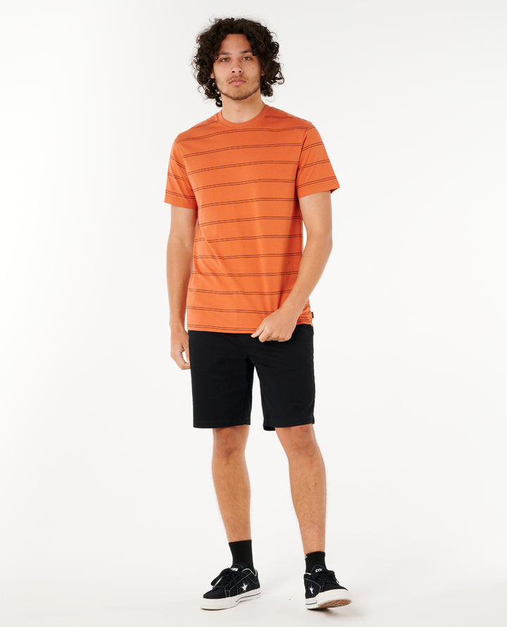 Rip Curl Men Plain Stripe Tee 0BSMTE