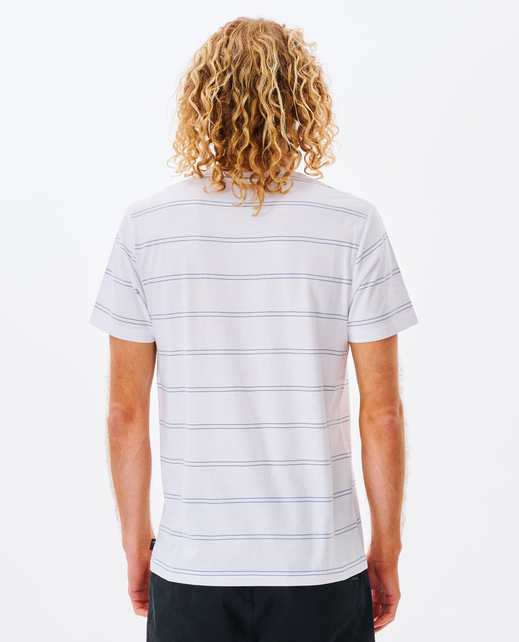 Rip Curl Men Plain Stripe Tee 0BSMTE