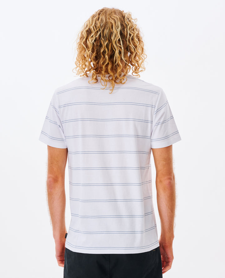 Rip Curl Men Plain Stripe Tee 0BSMTE