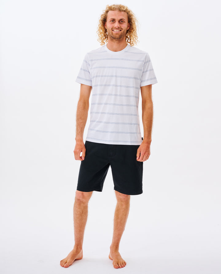 Rip Curl Men Plain Stripe Tee 0BSMTE
