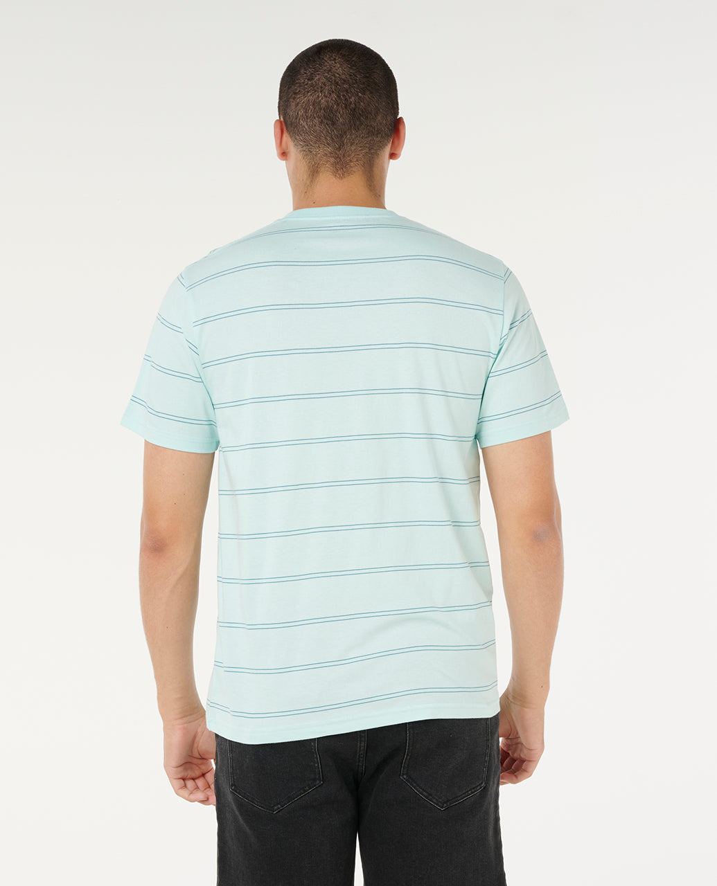 Rip Curl Men Plain Stripe Tee 0BSMTE