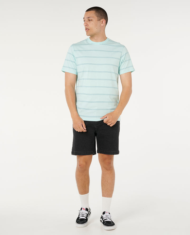 Rip Curl Men Plain Stripe Tee 0BSMTE