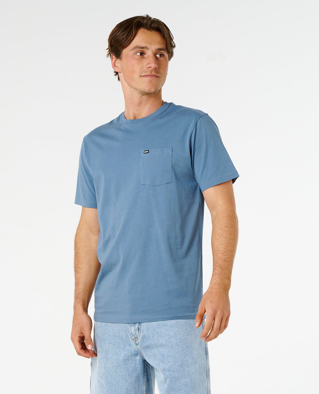 Rip Curl Men Plain Pocket Tee 0BTMTE