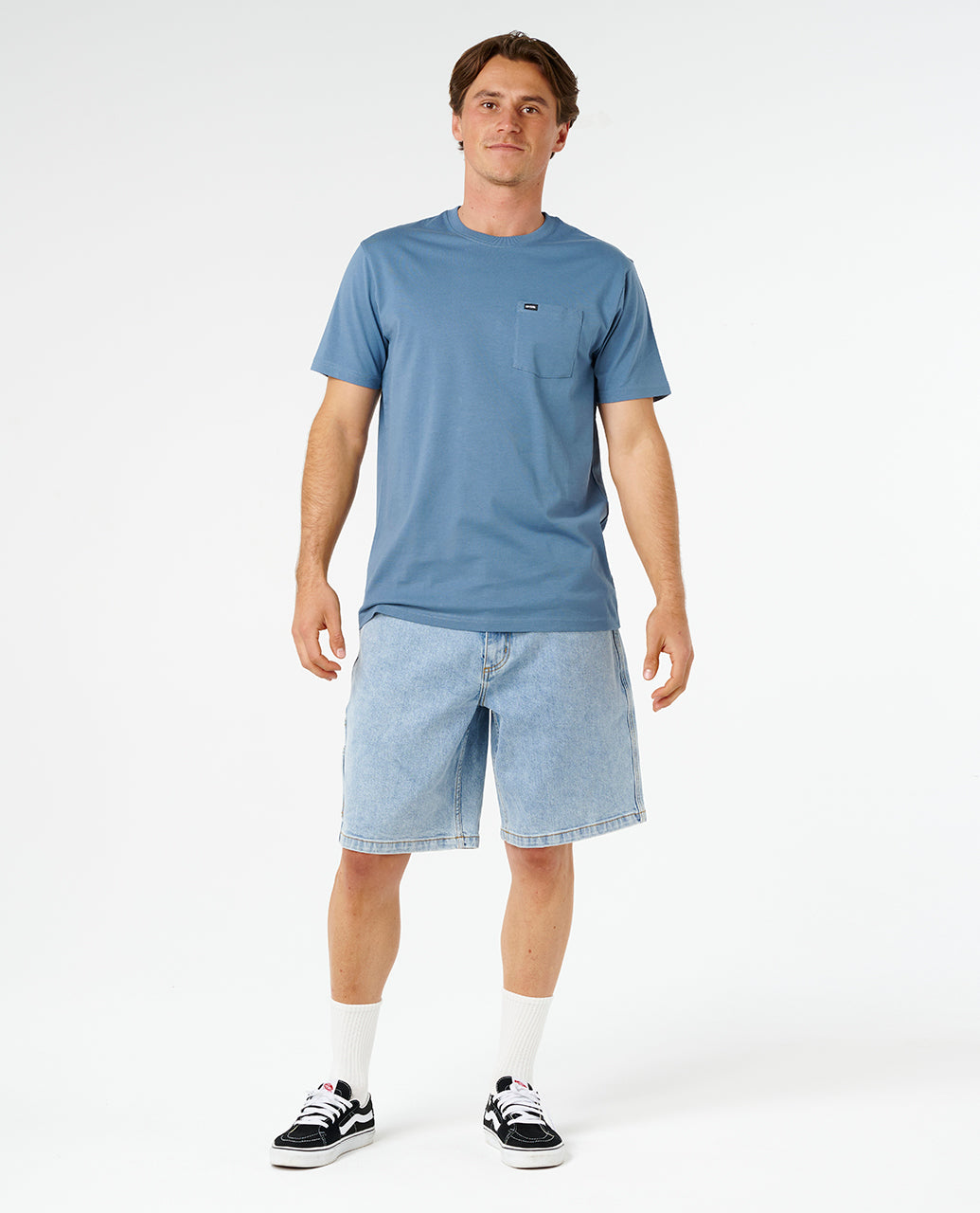 Rip Curl Men Plain Pocket Tee 0BTMTE