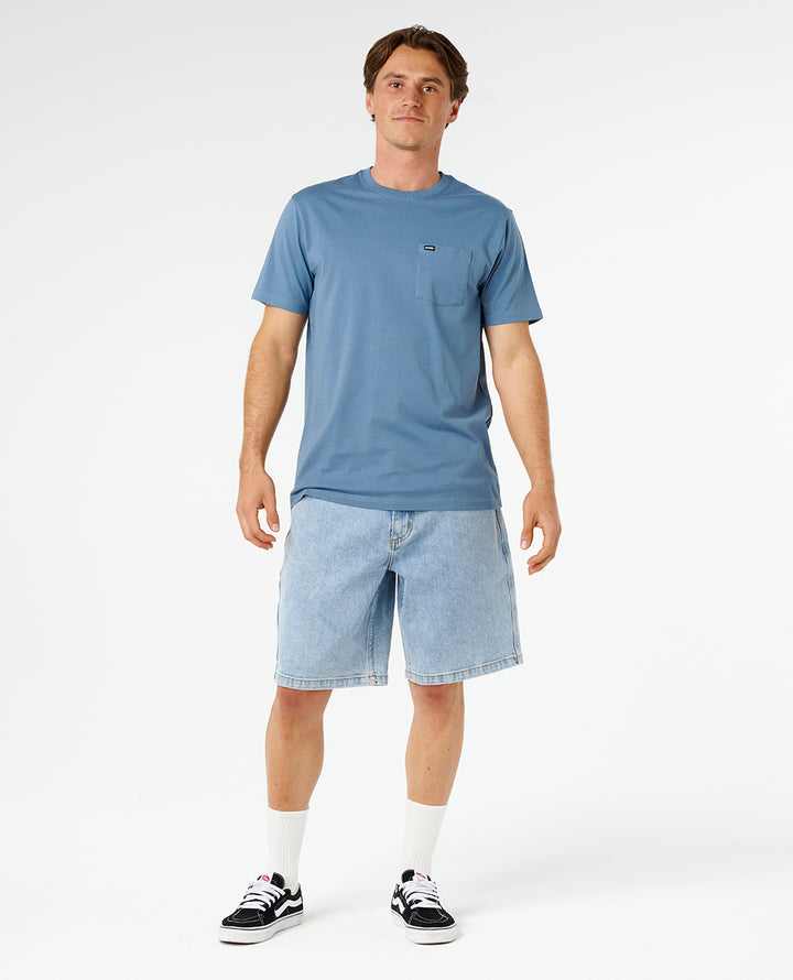 Rip Curl Men Plain Pocket Tee 0BTMTE