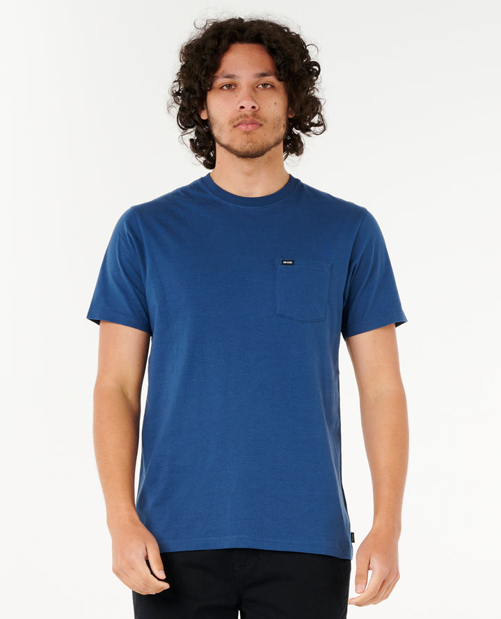 Rip Curl Men Plain Pocket Tee 0BTMTE