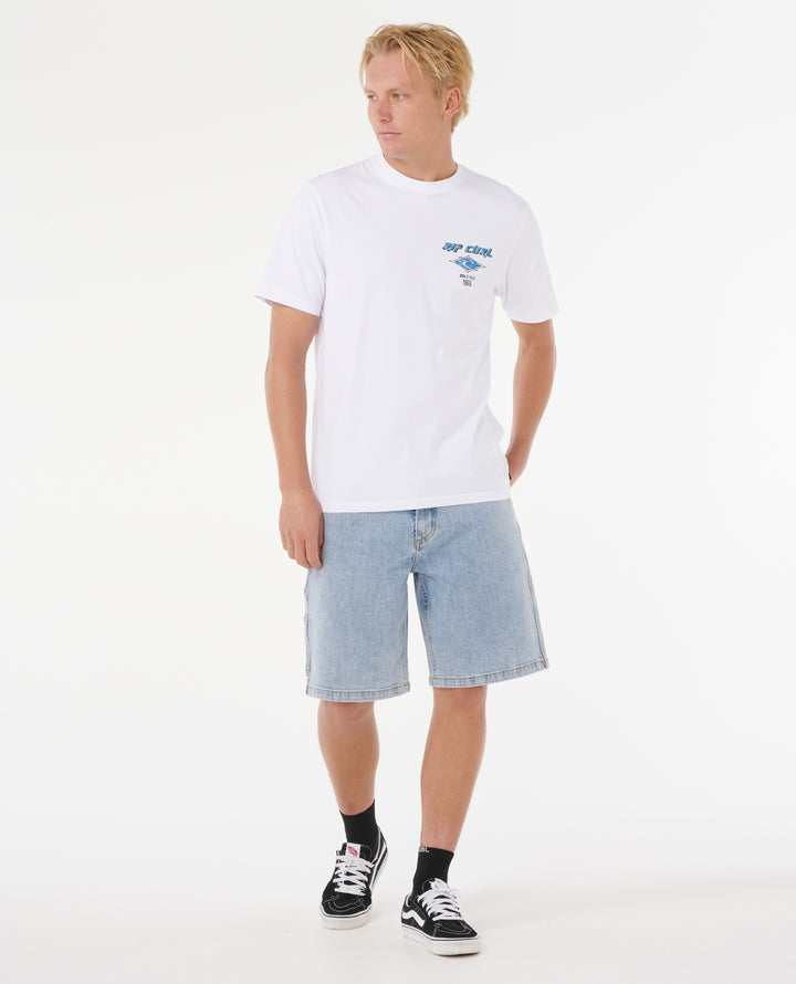 Rip Curl Men Fade Out Icon Tee 0CAMTE
