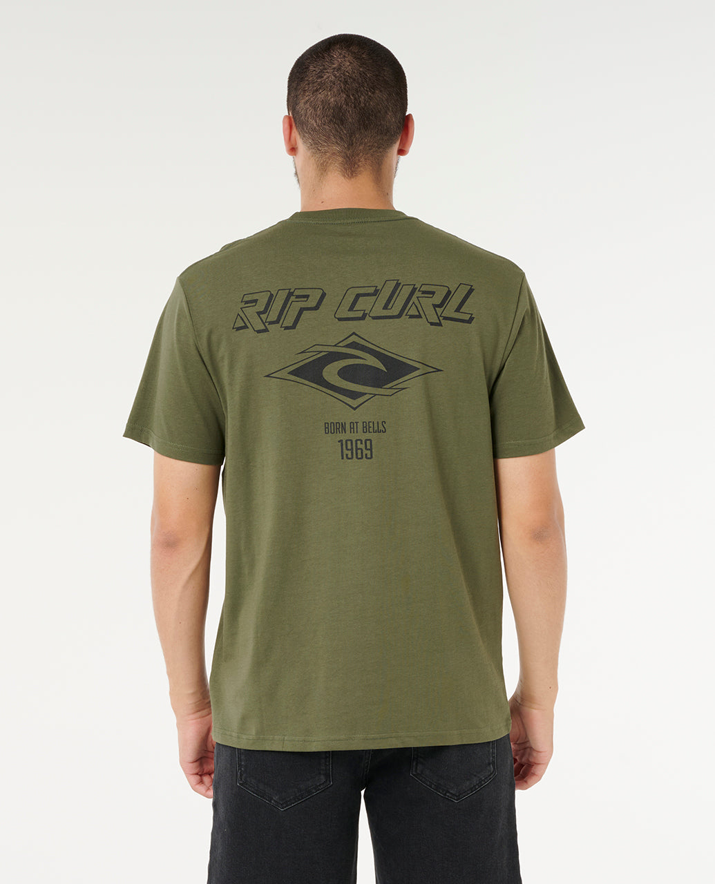 Rip Curl Men Fade Out Icon Tee 0CAMTE