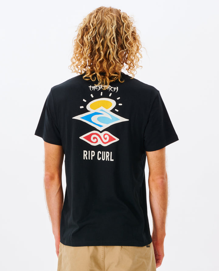 Rip Curl Men Search Icon Tee 0CBMTE