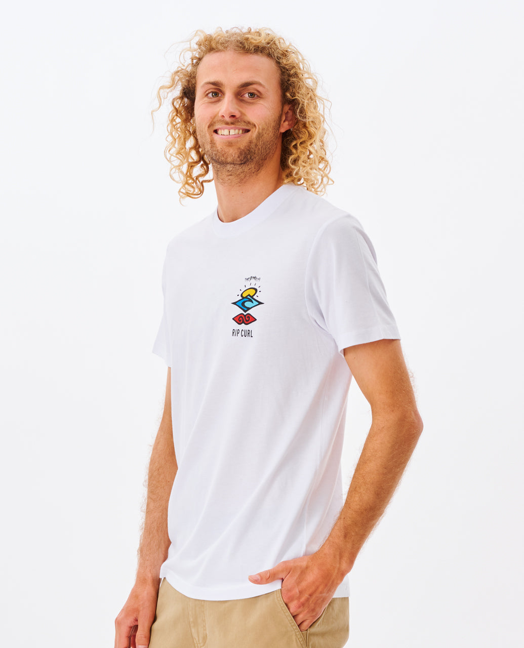 Rip Curl Men Search Icon Tee 0CBMTE