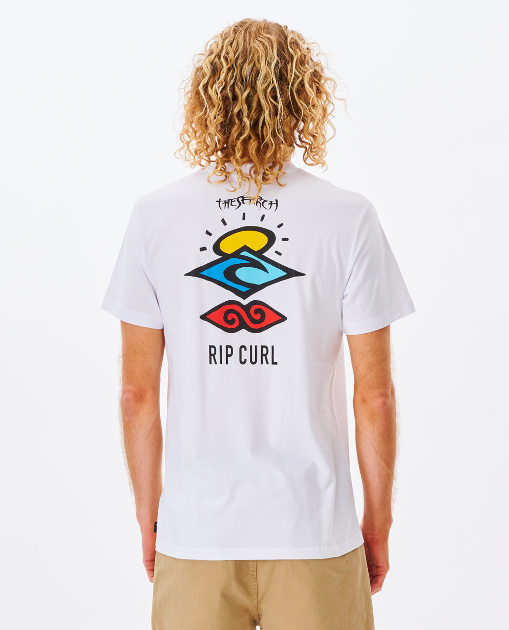 Rip Curl Men Search Icon Tee 0CBMTE