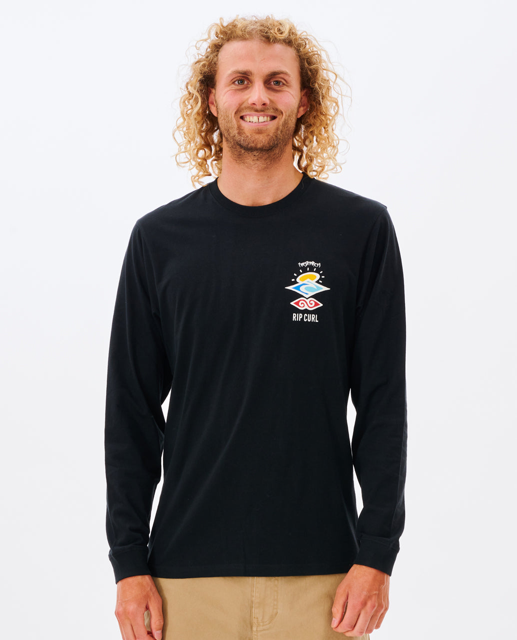 Rip Curl Men Search Icon L/S Tee 0CDMTE