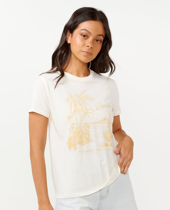 Rip Curl Women Buena Vista Standard Tee 0DWWTE