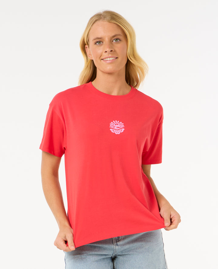 Rip Curl Women Icons Of Surf Relaxed Tee 0EGWTE