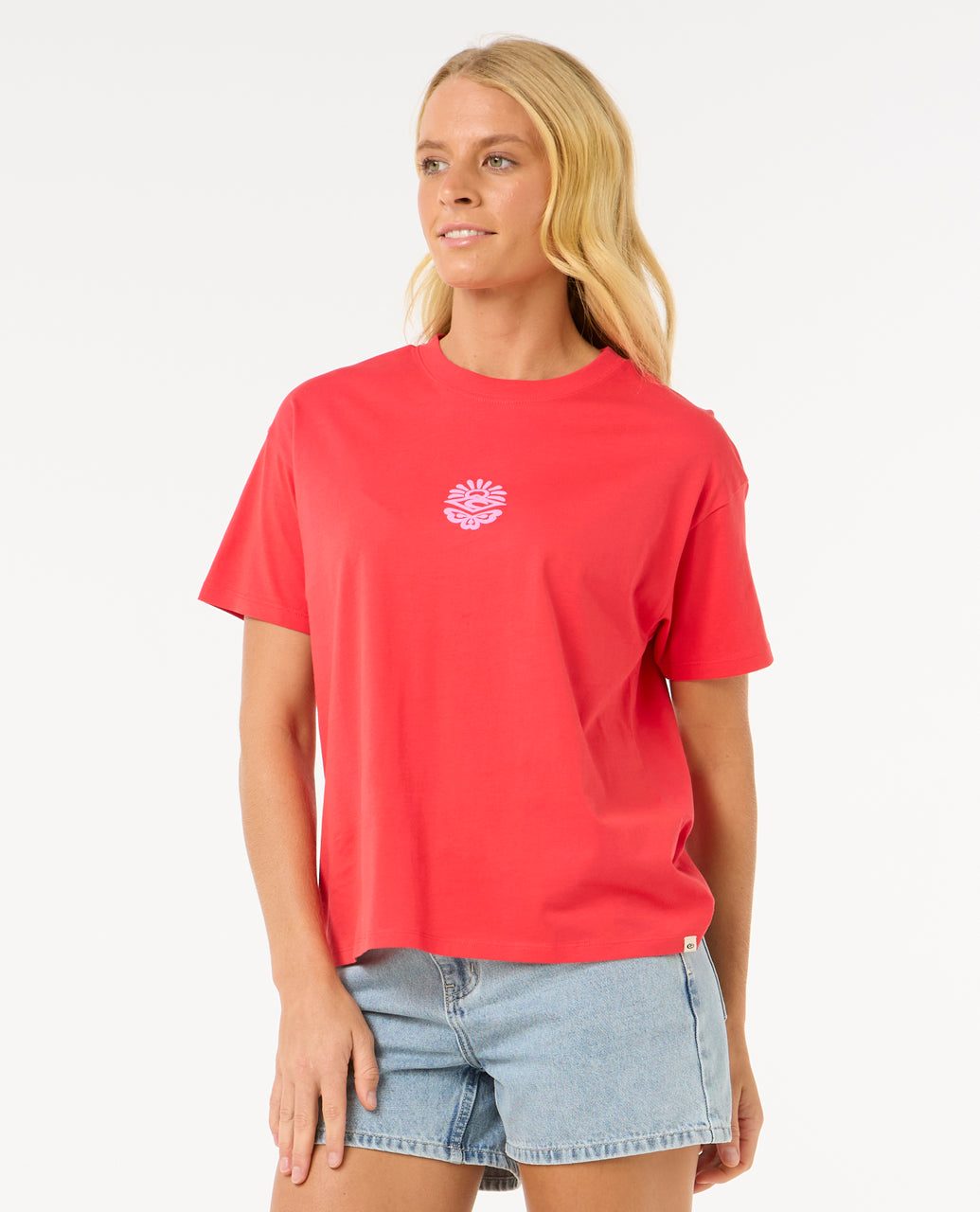 Rip Curl Women Icons Of Surf Relaxed Tee 0EGWTE