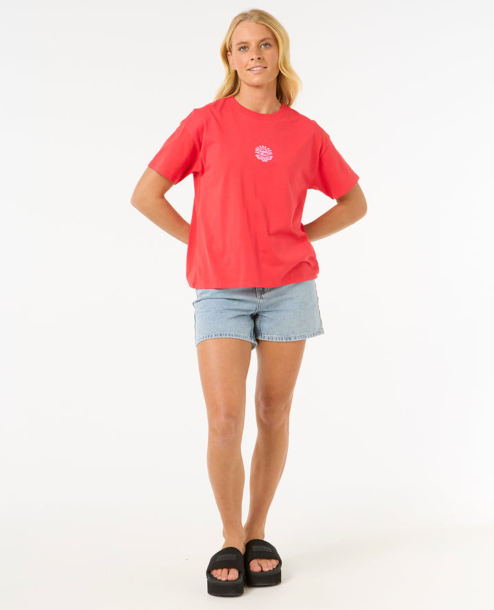 Rip Curl Women Icons Of Surf Relaxed Tee 0EGWTE