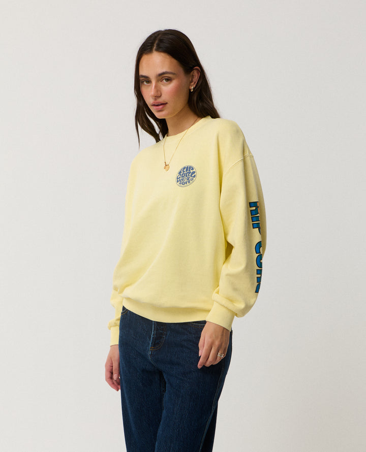 Rip Curl Women Sg Heritage Oversized Fleece 0EJWFL