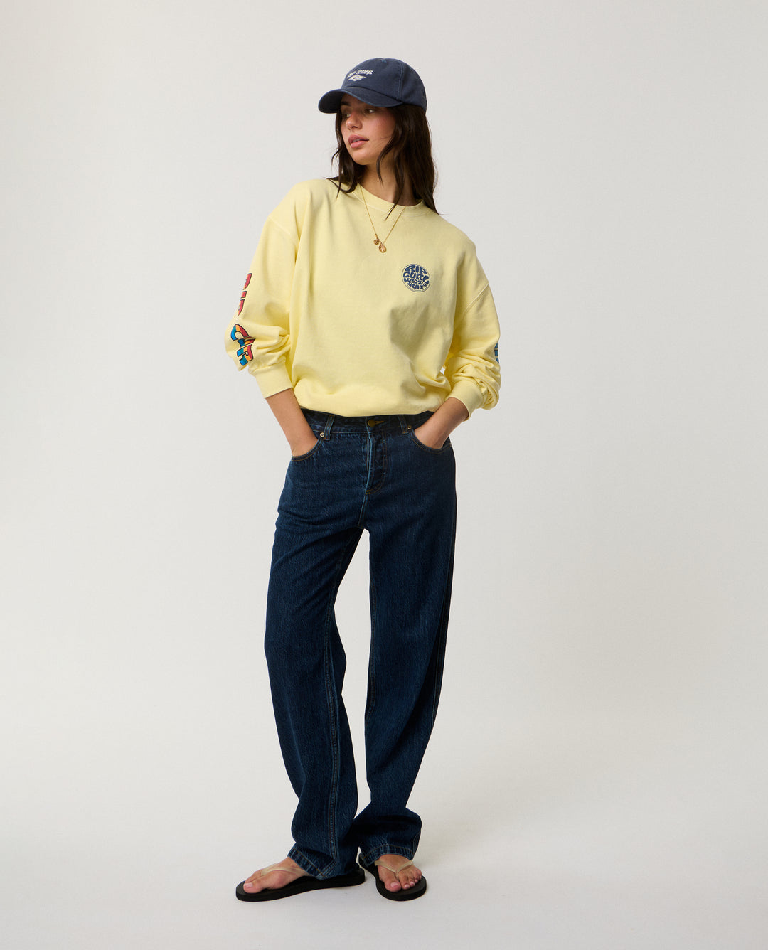 Rip Curl Women Sg Heritage Oversized Fleece 0EJWFL