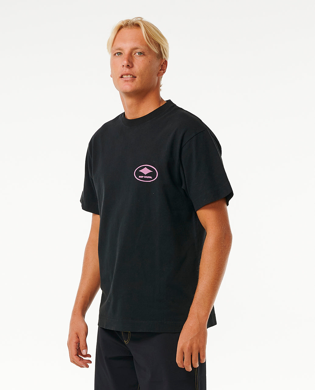 Rip Curl Men Quality Surf Products Oval Tee 0EQMTE