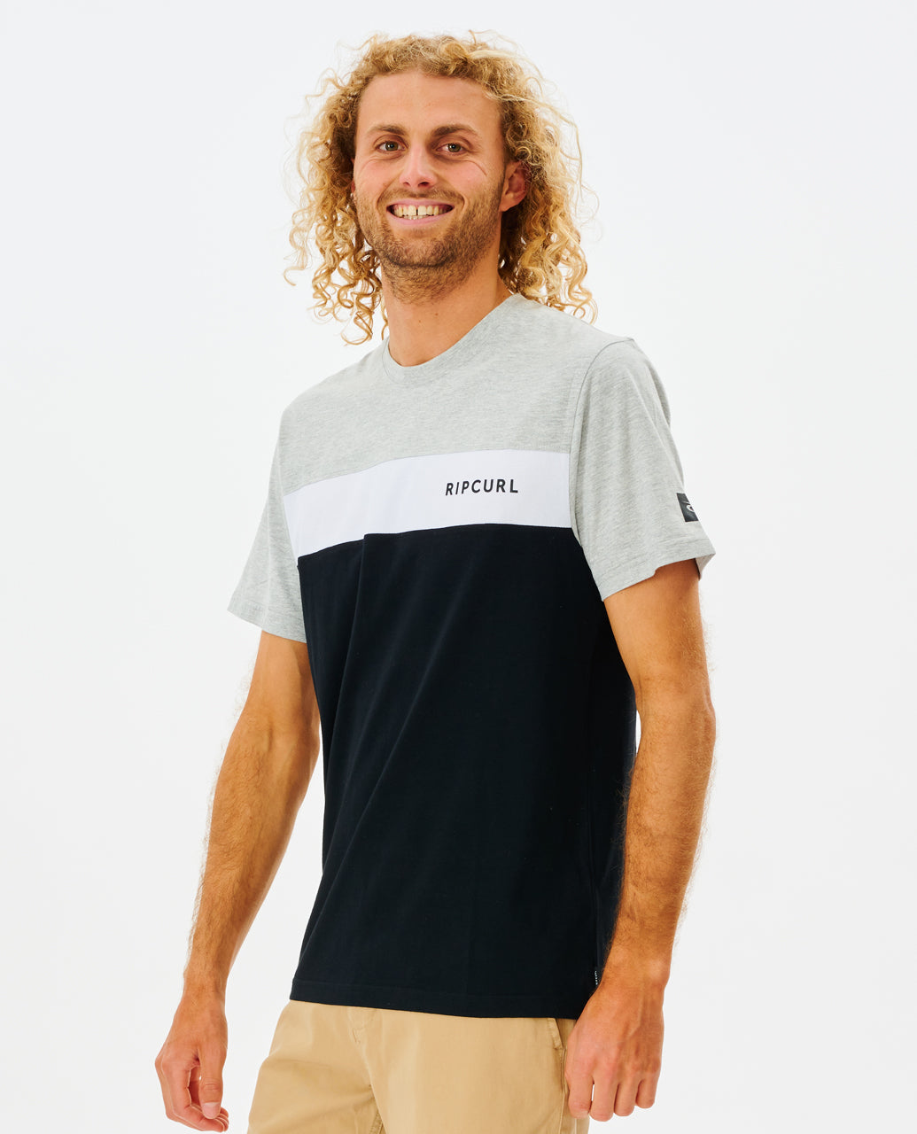 Rip Curl Men Undertow Panel Tee 0FUMTE